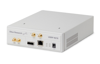 美國NI USRP N210 套件（USRP N210、2 根 SMA 隔板射頻電纜、以太網(wǎng)電纜、電源）