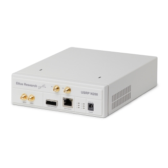 美國NI USRP N200 套件（USRP N200、2 根 SMA 隔板射頻電纜、以太網(wǎng)電纜、電源）