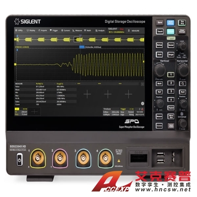 鼎陽(yáng)SIGLENT SDS2104X HD 高分辨率示波器 100 MHz帶寬 4通道