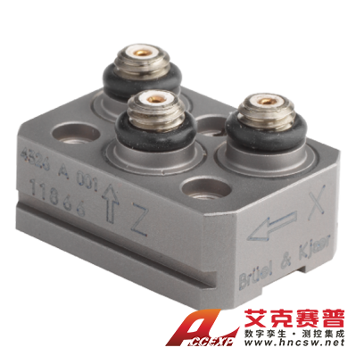 HBK 4326-A-001型  微型三軸壓電電荷型加速度計(jì)，帶槽，不含電纜