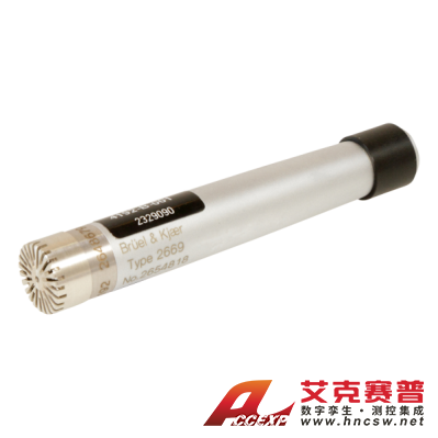 HBK 4192-B-001型  帶2669-B型前置放大器的?英寸壓力場(chǎng)傳聲器，3 HZ 至 20 KHZ, 200 V極化