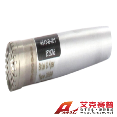 HBK 4942-B-001型  帶2669-B型前置放大器的?英寸擴(kuò)散場(chǎng)傳聲器，6.3 Hz 至 16 kHz，預(yù)極化