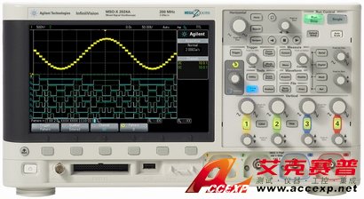 Agilent DSOX2024A示波器(200MHz、4通道)