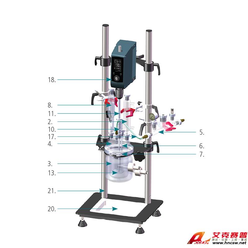 JULABO優(yōu)萊博 3000mL壓力反應(yīng)釜，JRS-6439-254