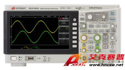 keysight是德 EDUX1002A 示波器：50 MHz，2 個模擬通道