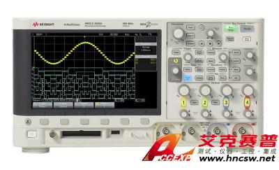 keysight是德 DSOX2014A 示波器：100 MHz，4 個模擬通道