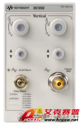 keysight是德 86105D 34 GHz 光 / 50 GHz 電模塊，750-1650 nm，