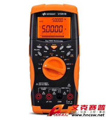 keysight是德 U1251B 手持式數(shù)字萬用表，4位半，基礎(chǔ)型