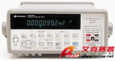 keysight是德 EU34420A 微歐表，7位半